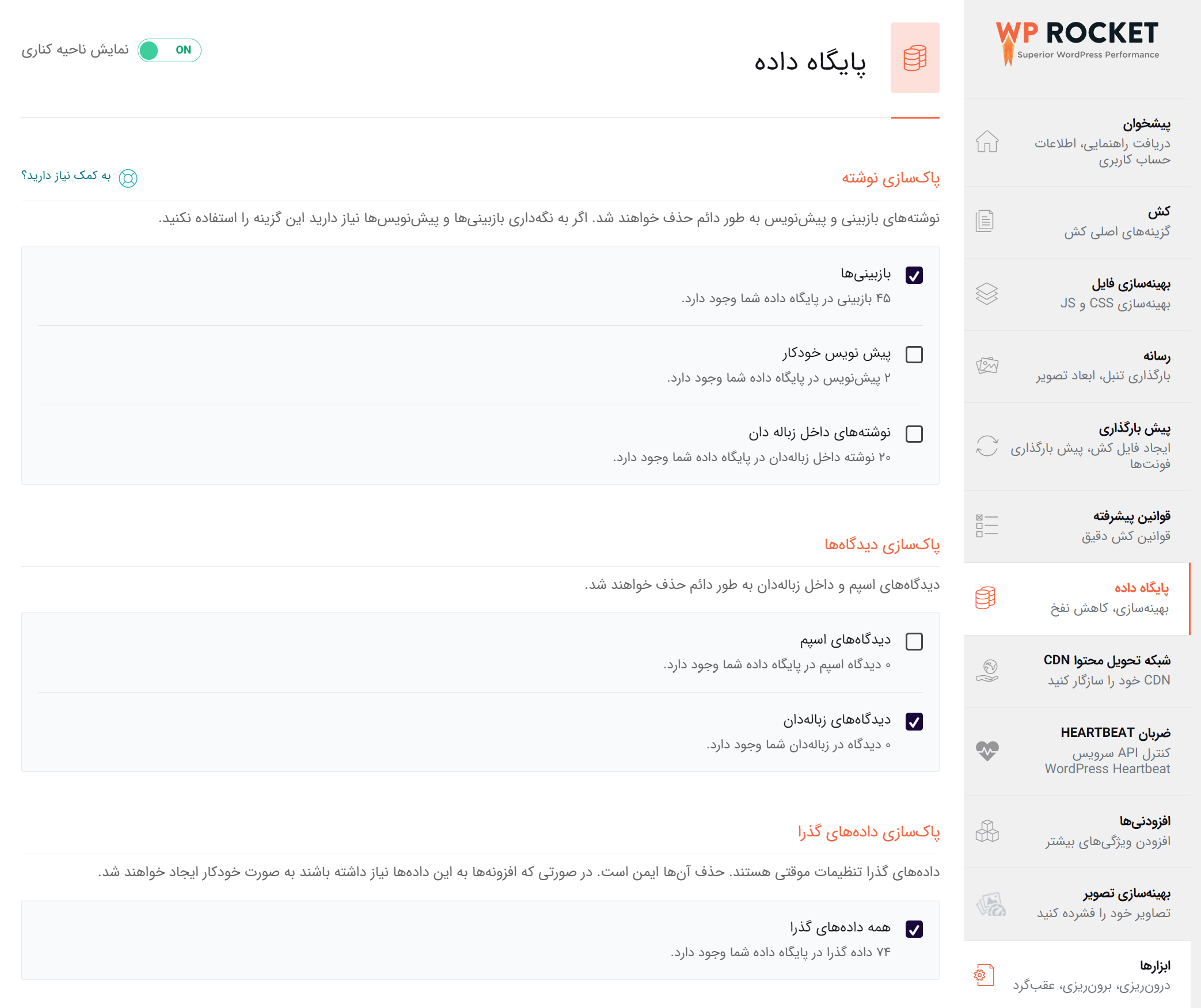 پاکسازی پایگاه داده وردپرس ربیت تیم